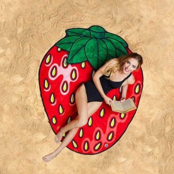 Beach mats,cover-up, fruit design     2pak - Picture 5 of 5